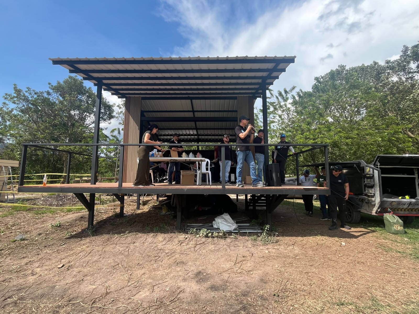 Mesa de jueces del Campeonato Nacional de escala